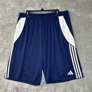 Adidas Mens TIRO 24 Navy Casual Bottom Basketball Training Casual Shorts NWT 2X